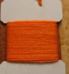 3 ply yarn fl. orange